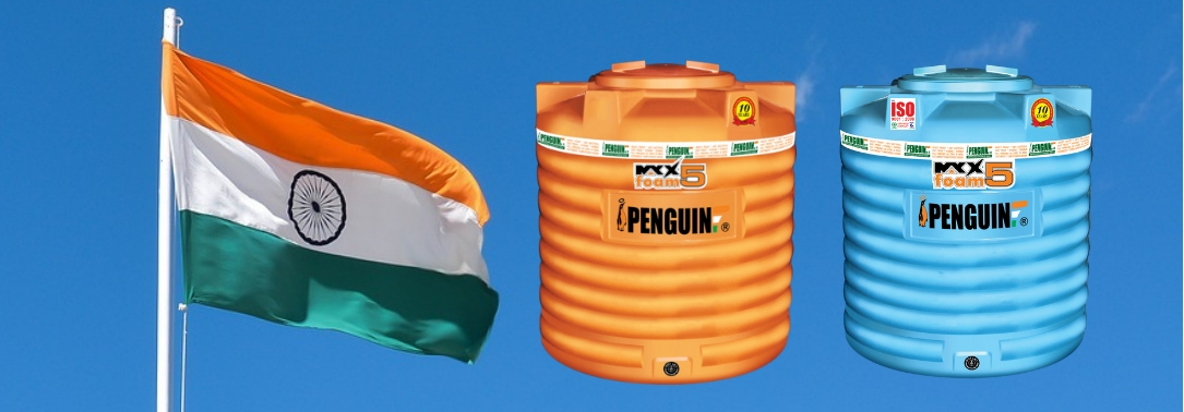 Plastic water storage tanks