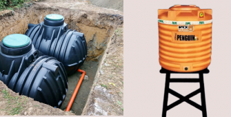 plastic water storage tank