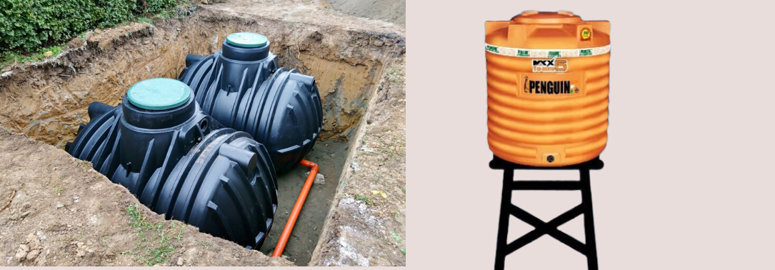 plastic water storage tank