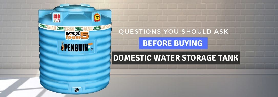 Domestic Water Storage Tank