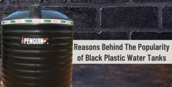 Black Plastic Water Tanks