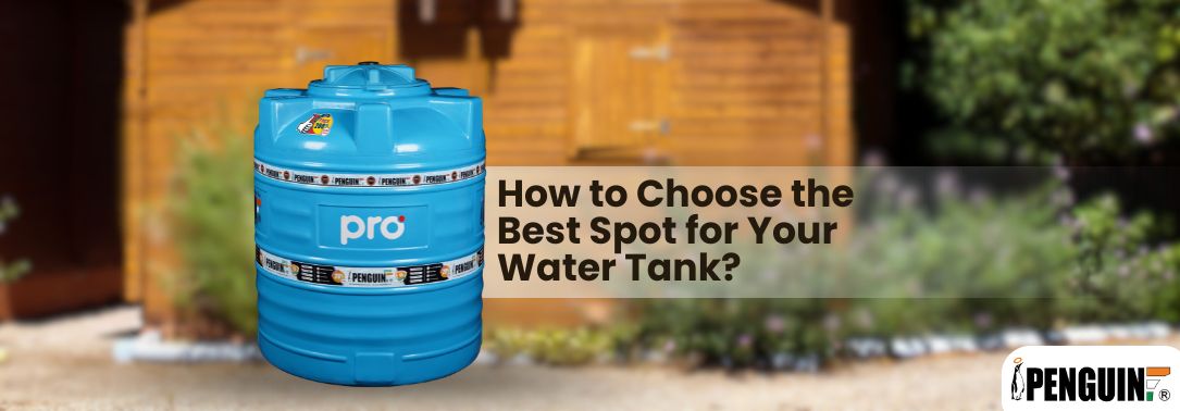 Plastic water storage tank